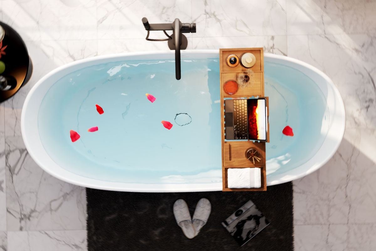 Pure White Bathtub