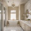 Ultimate Cream Beige Serenity: A Benchmark in Bespoke Luxury Bathrooms 28