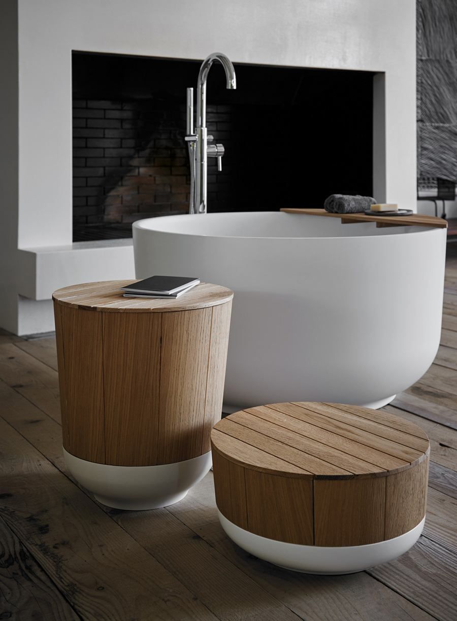 Sculpted Serenity: The Luxury of Round Engineered Stone & Custom Bathtubs
