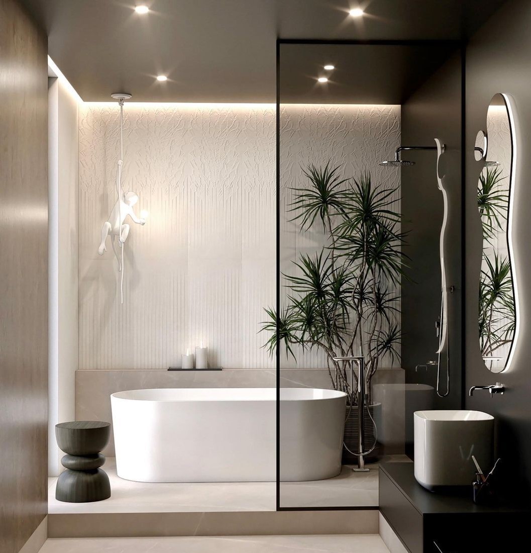 Solid Surface Bathtub