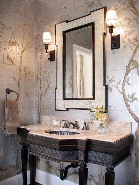 Transform your powder room into a jewel box. Discover how to select the perfect furniture-style bathroom vanity and decorative mirror to create a timeless, elegant, and impressive space for your guests in 2025.