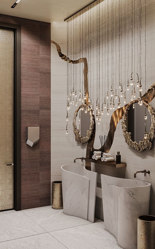 Double Pedestal Sinks: The Bold Choice for a Luxurious Shared Bathroom