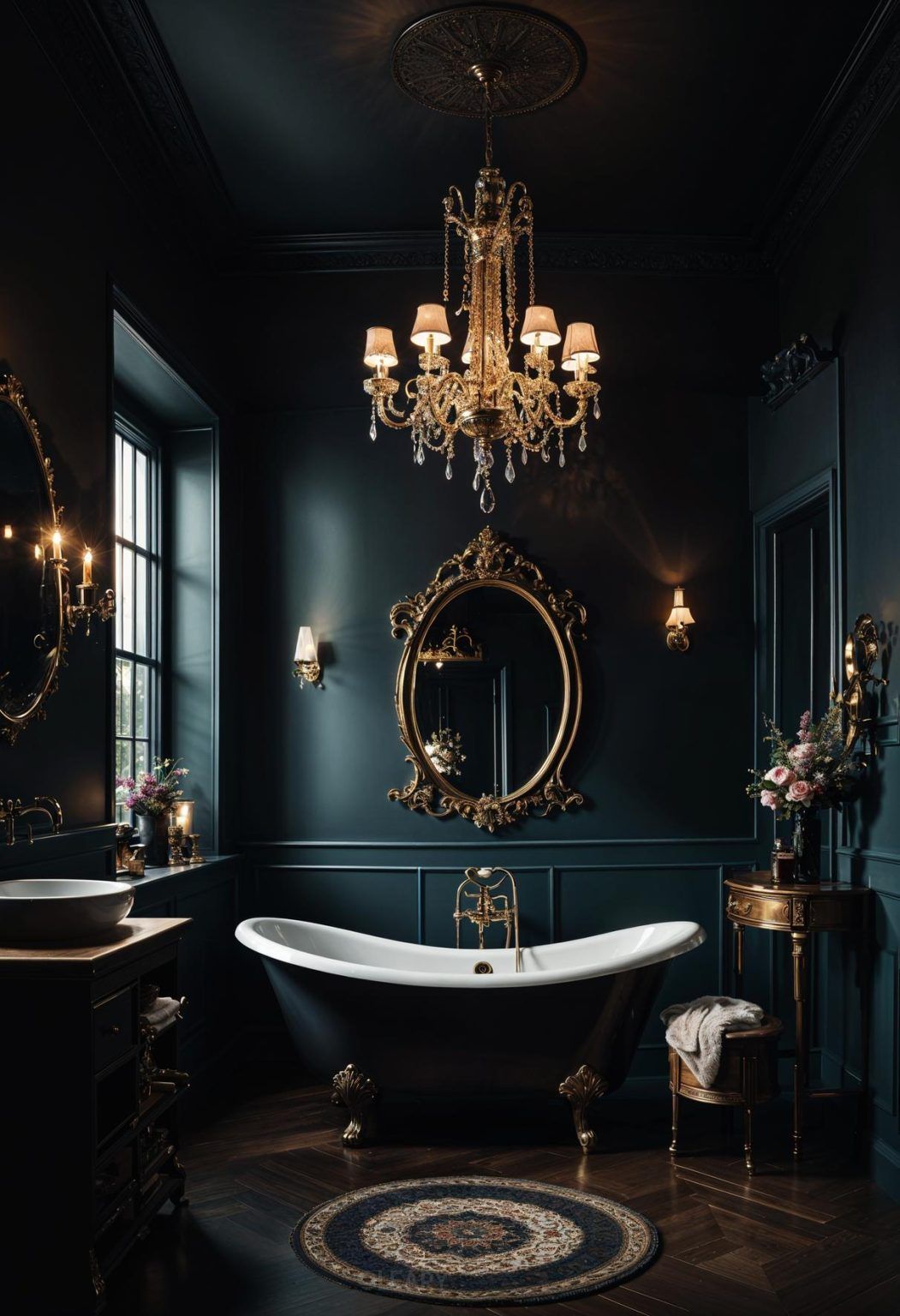 Bathroom Vanities with Sink 46