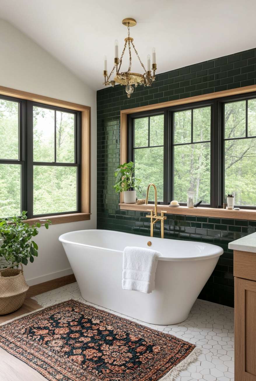 modern solid surface soaking tub 05