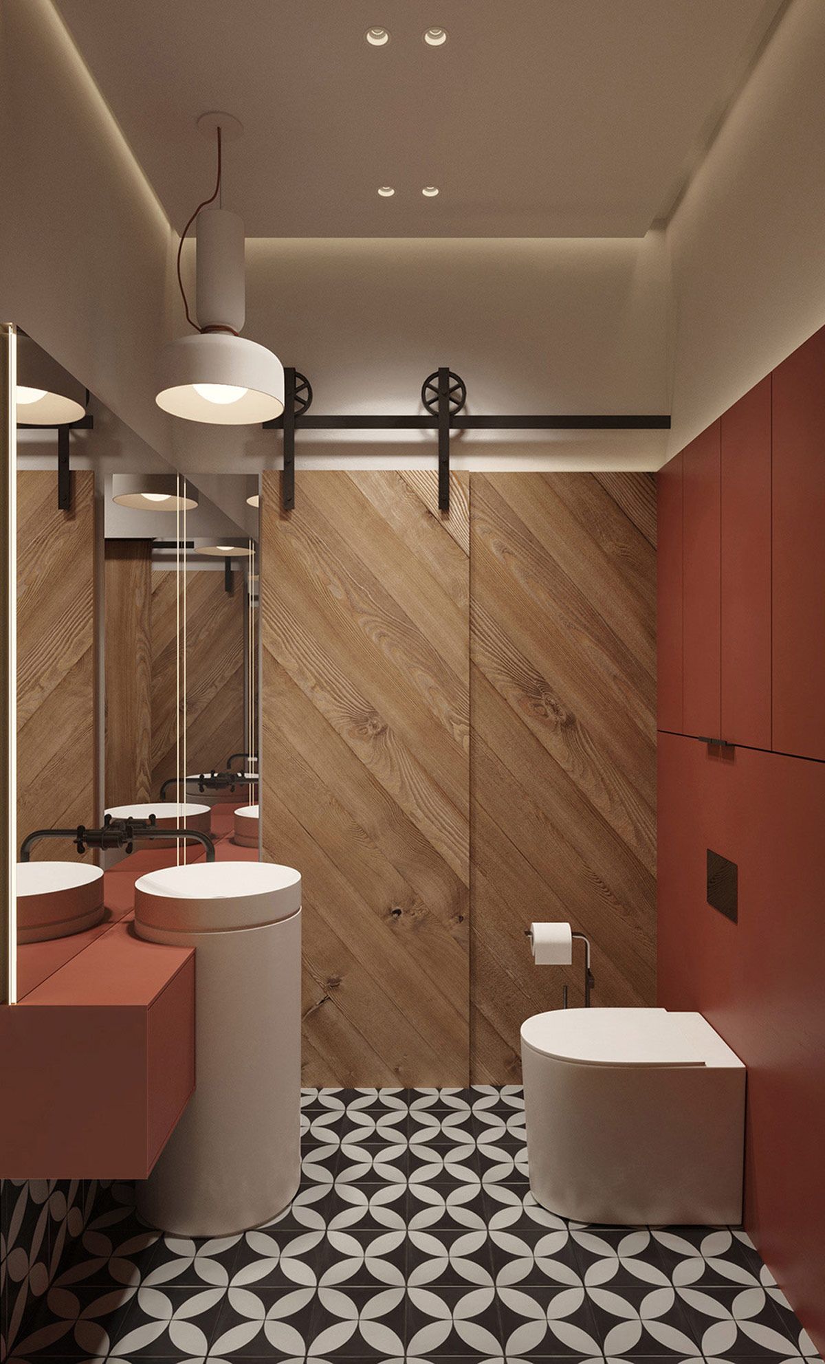 Elevate Your Space: The Modern Allure of a Cylindrical Freestanding Washbasin